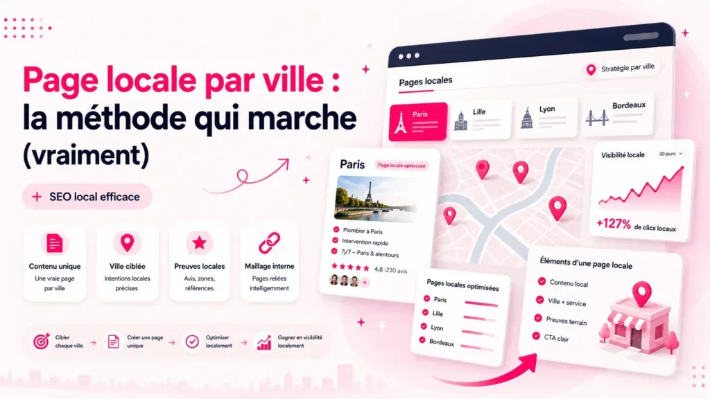 Page locale par ville