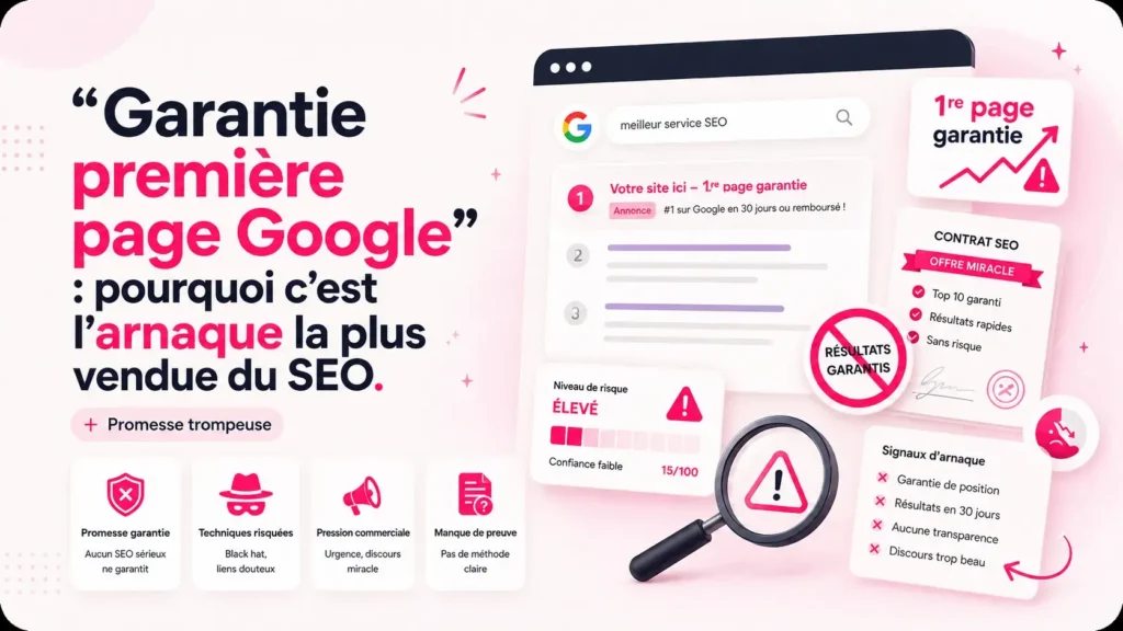 Garantie première page Google