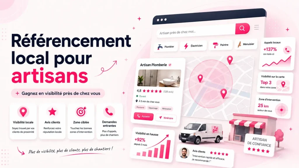 Référencement local pour artisans
