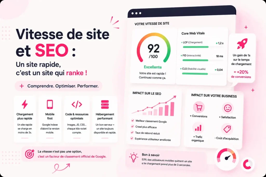 Vitesse site SEO