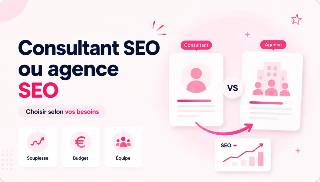 Consultant SEO ou agence SEO