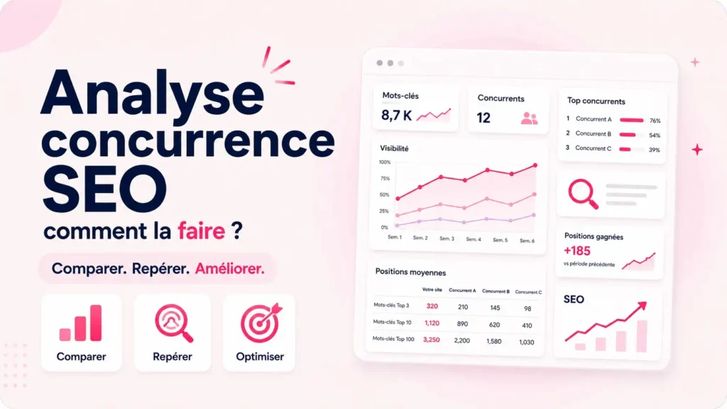 Analyse concurrence SEO : pourquoi vos vrais concurrents ne sont pas ceux que vous croyez